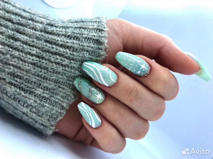 Маникюр и педикюр гель лак
