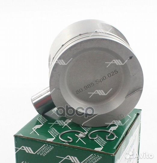 PN-51080 поршень STD audi/VW 1.8 AAM/RP. (8