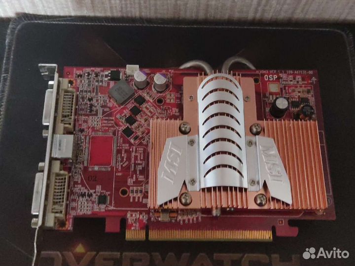 Видеокарта MSI rx1600xt-t2d256ez