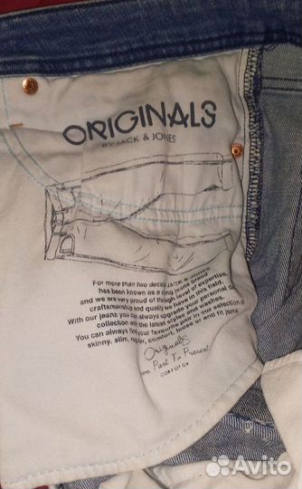 Jack jones original denmark Джинсы хl unisex class