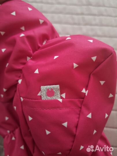 Пинетки для девочки теплые