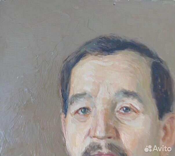 Картина масло картон СССР Юрий Белков 1956 45 х 35