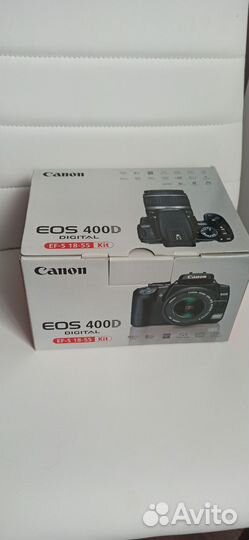 Зеркальный фотоаппарат canon eos 400d