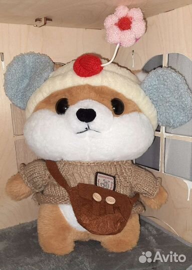 Уточка Лалафанфан и собачка Сиба Ину