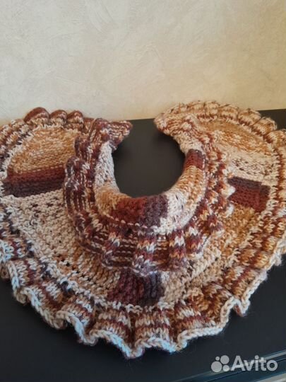 Воротник-машишка-шарф ручная работа