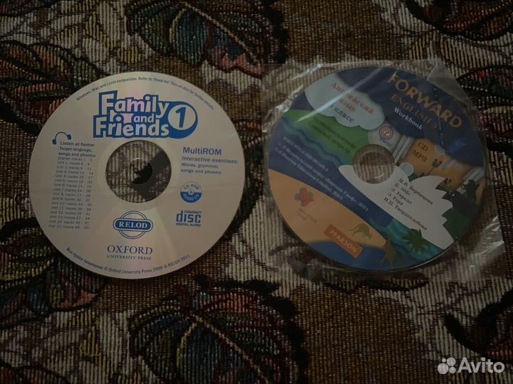 Диски для английского языка