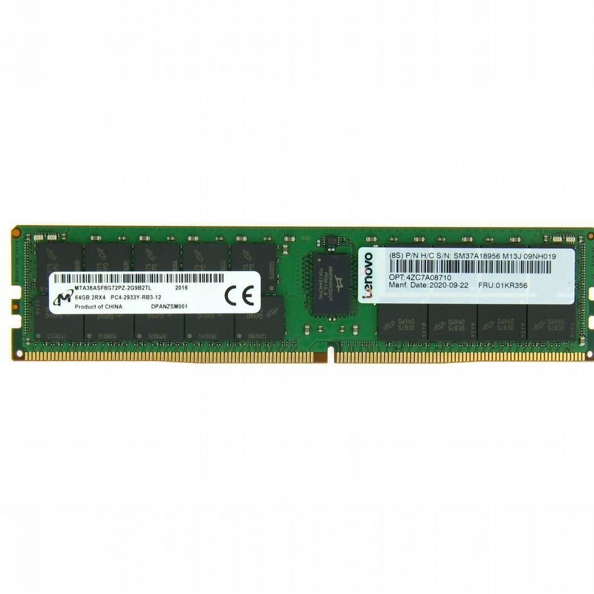 [SM37A18954] Оперативная Память Lenovo 64gb 4zc7a08710 01kr356 Sm37a18954