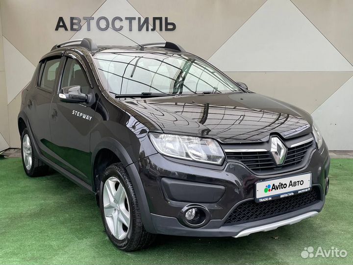 Renault Sandero Stepway 1.6 МТ, 2017, 97 985 км