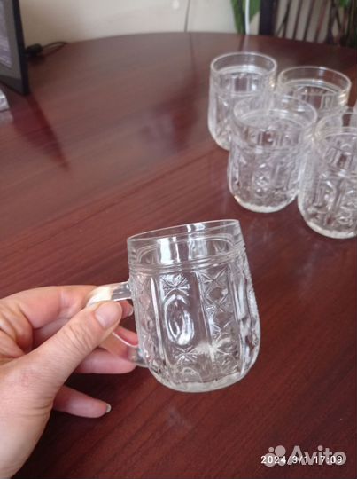 Кружка пивная хрусталь