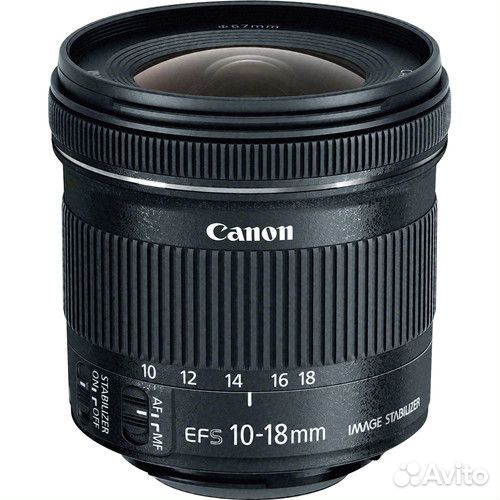 Объектив Canon 10-18 stm