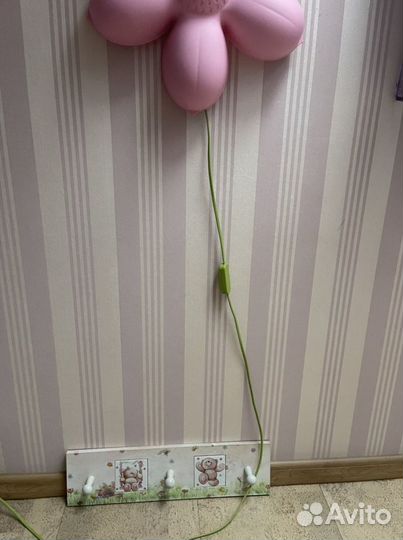 Светильник настенный с полочкой