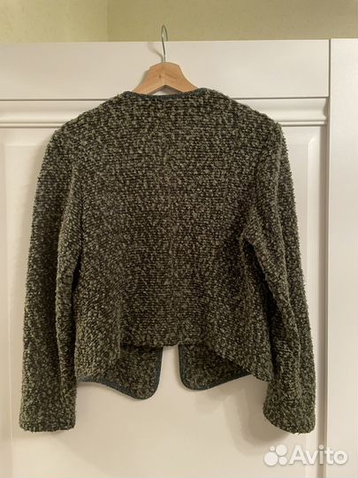 Винтажный жакет из шерсти букле