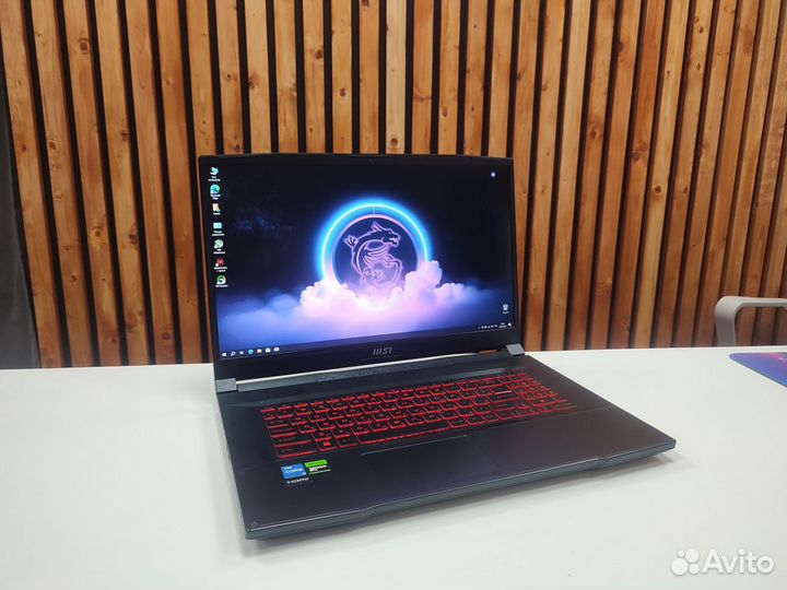 Игровой ноутбук MSI Katana i5-11260H RTX3050 144Hz