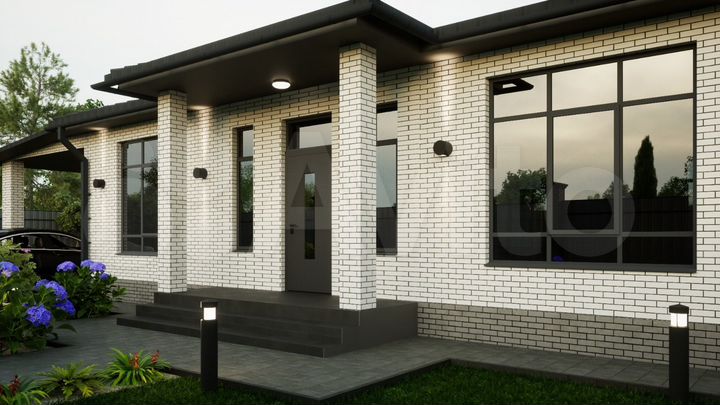 Дом 115 м² на участке 4,5 сот.