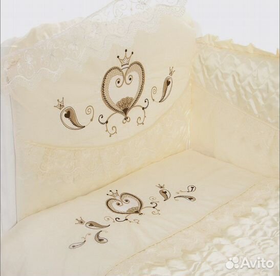 Комплект в кроватку для новорожденных Золотой Гусь