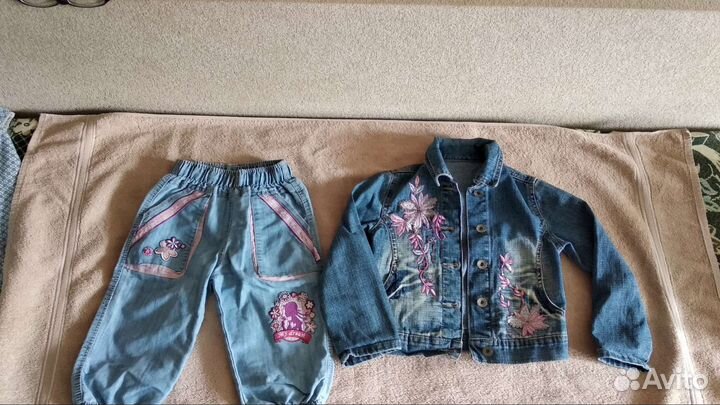 Детская одежда для девочек на 4 г