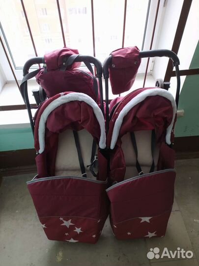 Санки для двойни