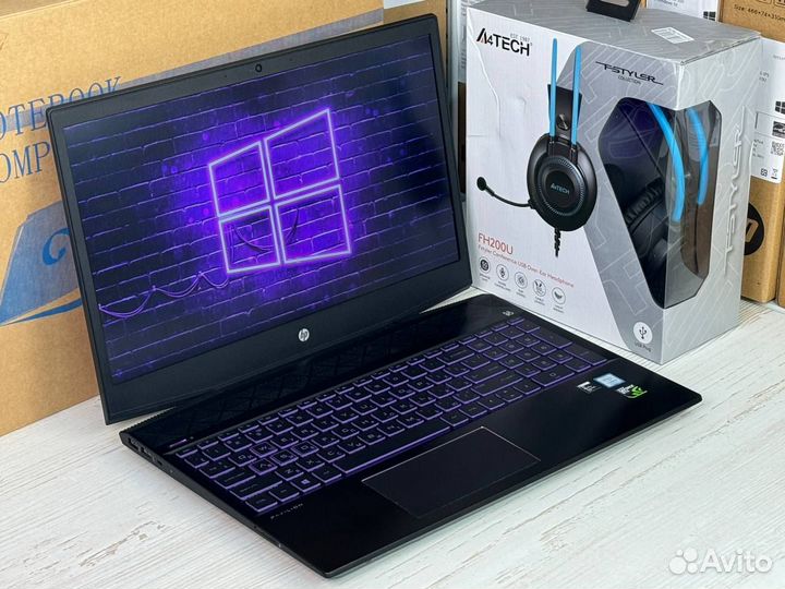 Игровой HP Pavilion 15 i5+GTX+16GB DDR4