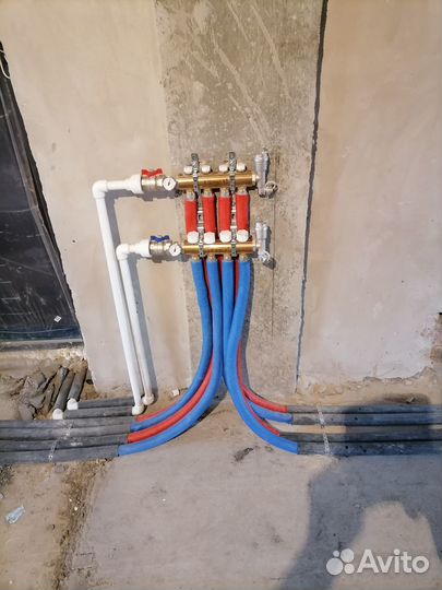 Сантехнические работы, отопление, водоснабжение