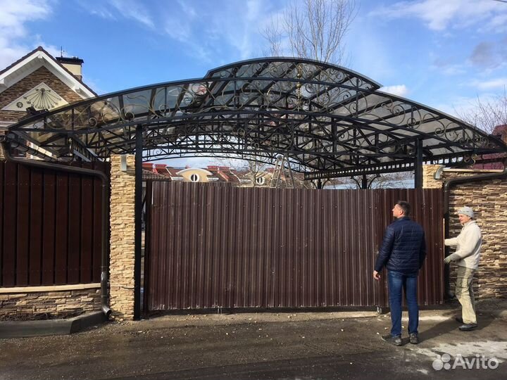 Сварщик: Услуги сварщика: мебель лофт: навесы
