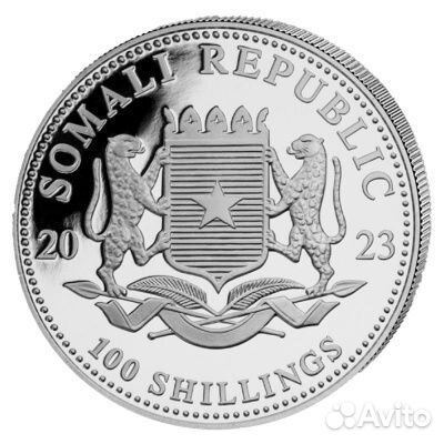 Серебряная монета 