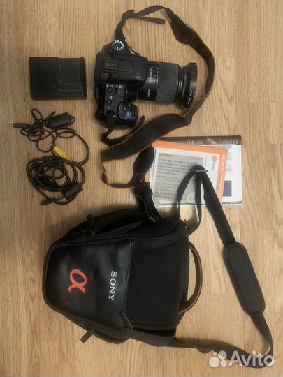 Зеркальный фотоаппарат Sony a300