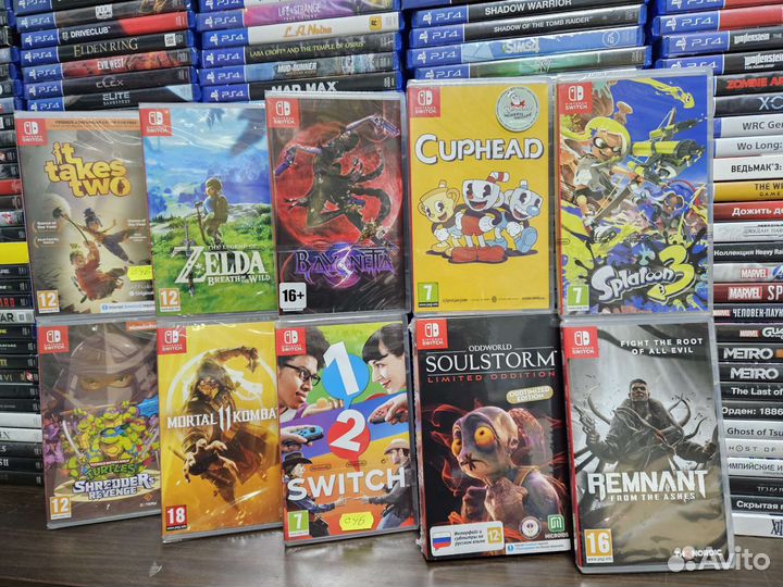 Игры на Nintendo switch продажа обмен покупк