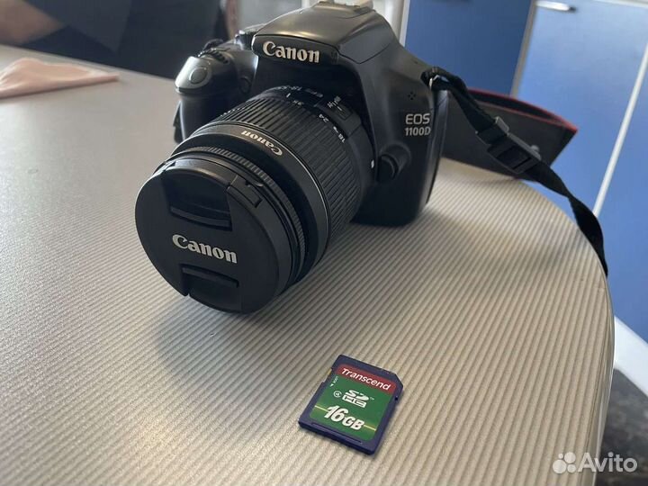 Зеркальный фотоаппарат Canon EOS 1100d