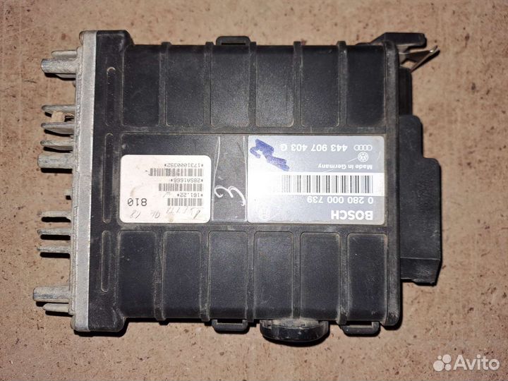 Эбу Volkswagen Passat 0280000739 \ 443907403G