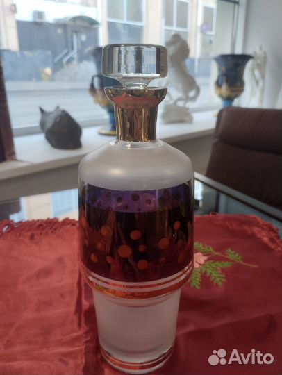 Графин матовое стекло германия 1970 годы