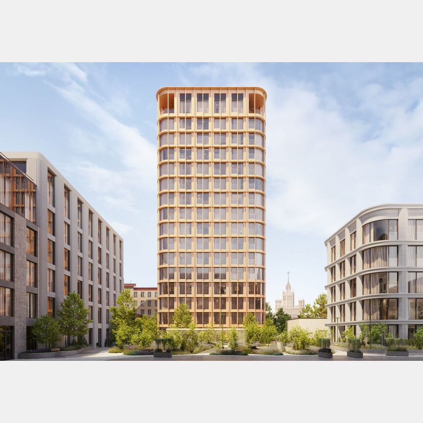 2-к. квартира, 107,1 м², 2/6 эт.