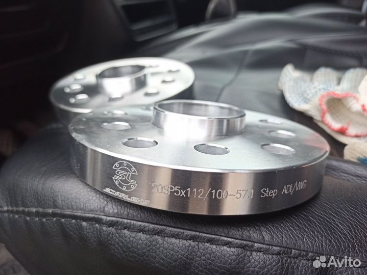 Проставки сквозные 20mm 5112/100 - 57.1 audi, VW