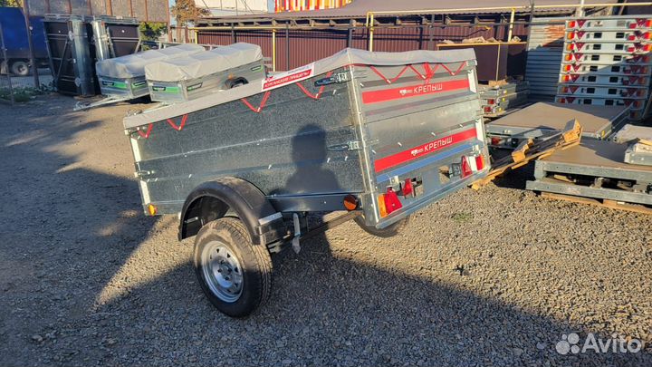Легковой прицеп Крепыш 2 борт 60 и полог