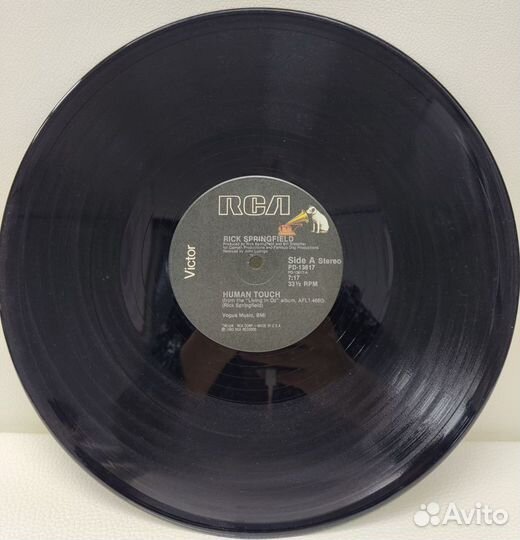 Electro: Rick Springfield - Human Touch LP US NM