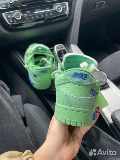 Off-White x Nike Dunk Low Lot14 кроссовки женские