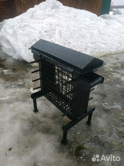 Вертикальный мангал