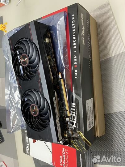 Видеокарта 12Gb, x6700xt sapphire pulse