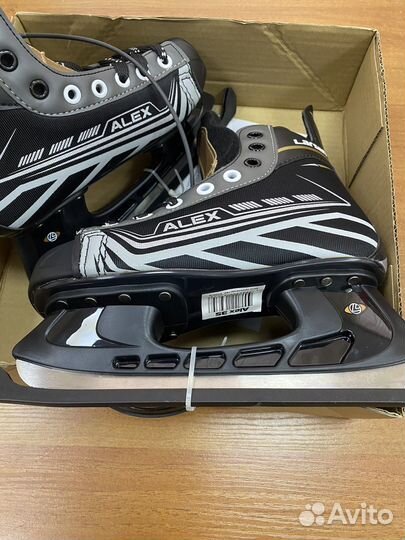 Коньки хоккейные 35 размер Alex, Larsen