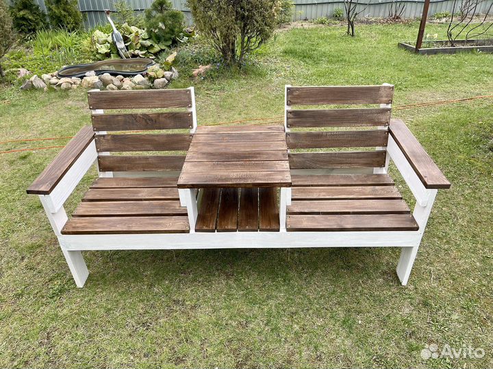 Лавочка садовая