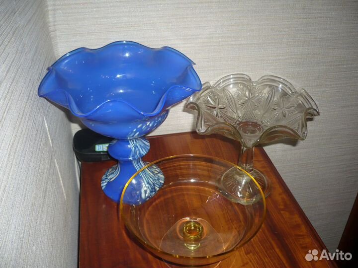 Вазы на ножке-СССР