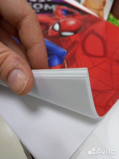 Альбом для рисования с человеком пауком