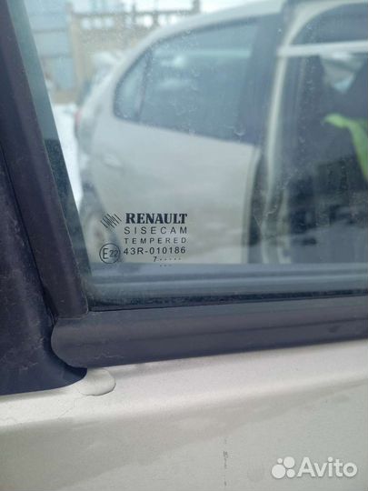 Стекло передней правой двери renault logan 2 2017