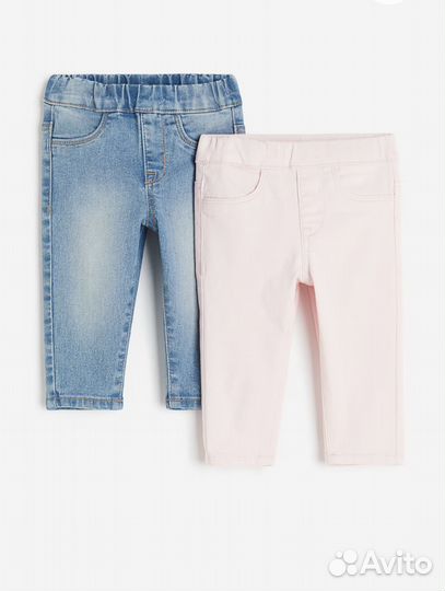 Джинсы hm размер 80