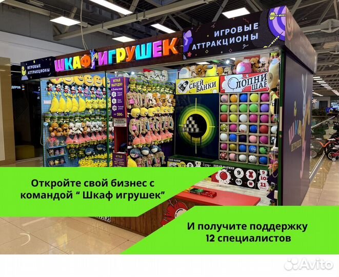 Франшиза Готовый бизнес в Парк, в трц