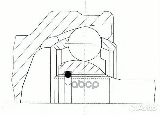 ШРУС наруж. VW T5 09.2009-08.2015 303993 GKN