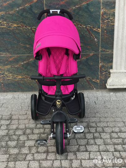 Детский велосипед с ручкой Super Formula