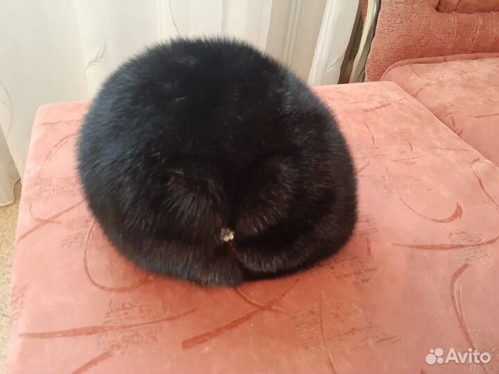 Шапка норковая женская бу