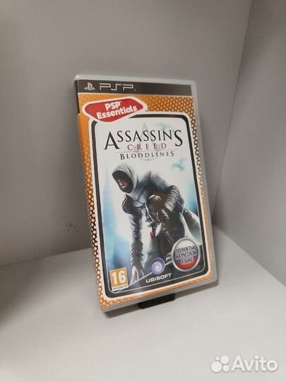 PSP Assassin's Creed Bloodlines 2009 FR, б/у