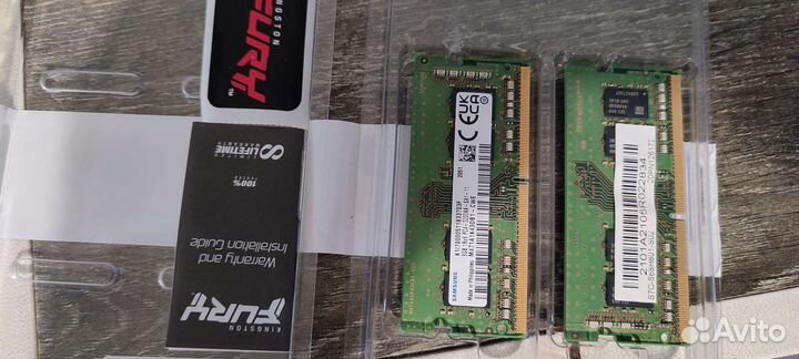 Оперативная память для ноутбука ddr4 8gb