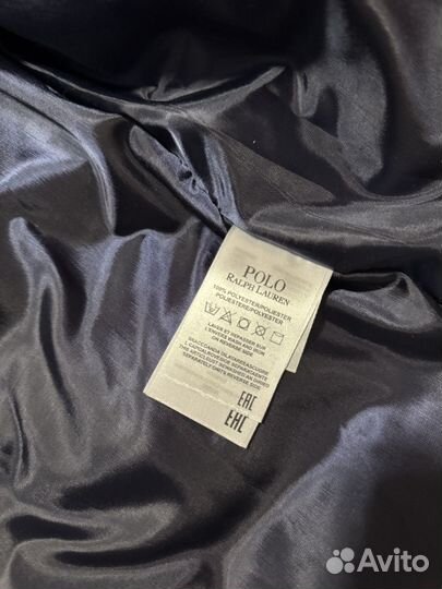 Пуховик Polo ralf lauren глянцевый